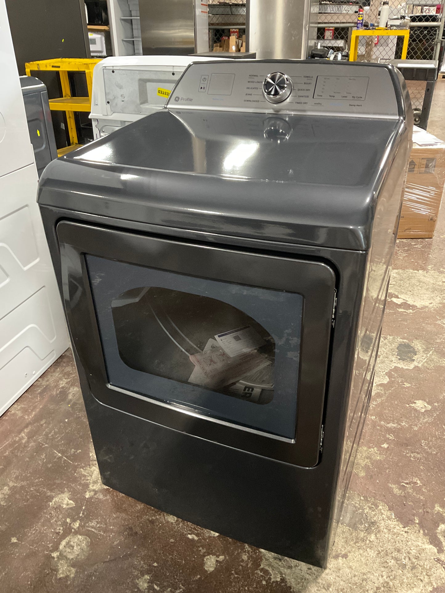 Front view, door closed