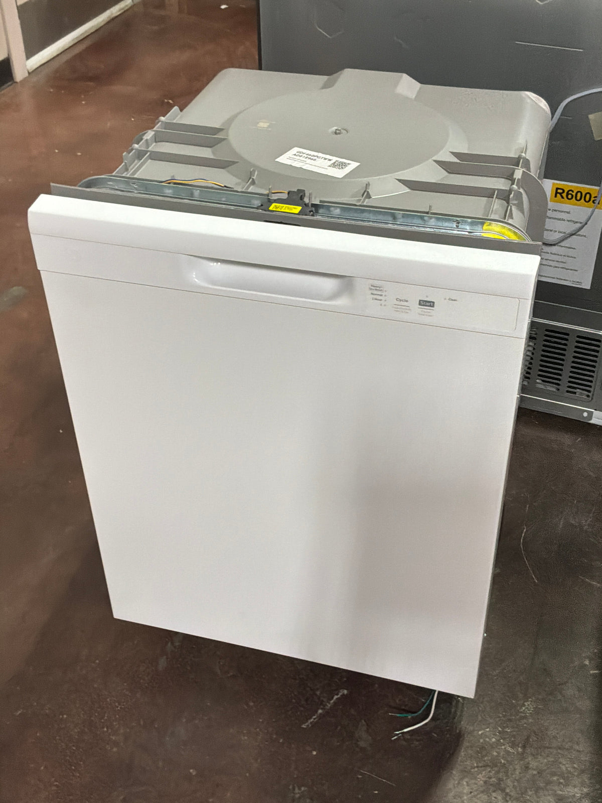 Front view, doors closed