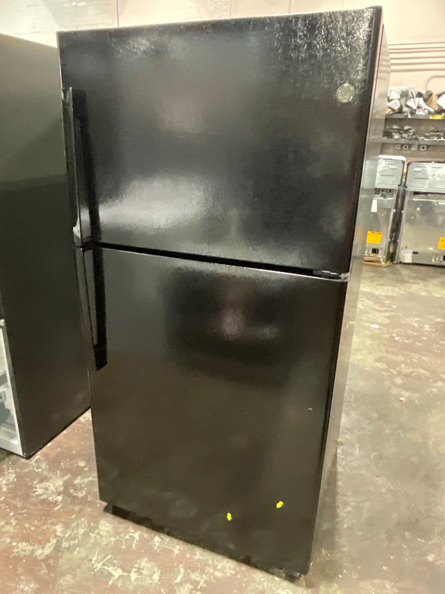Front view, door closed