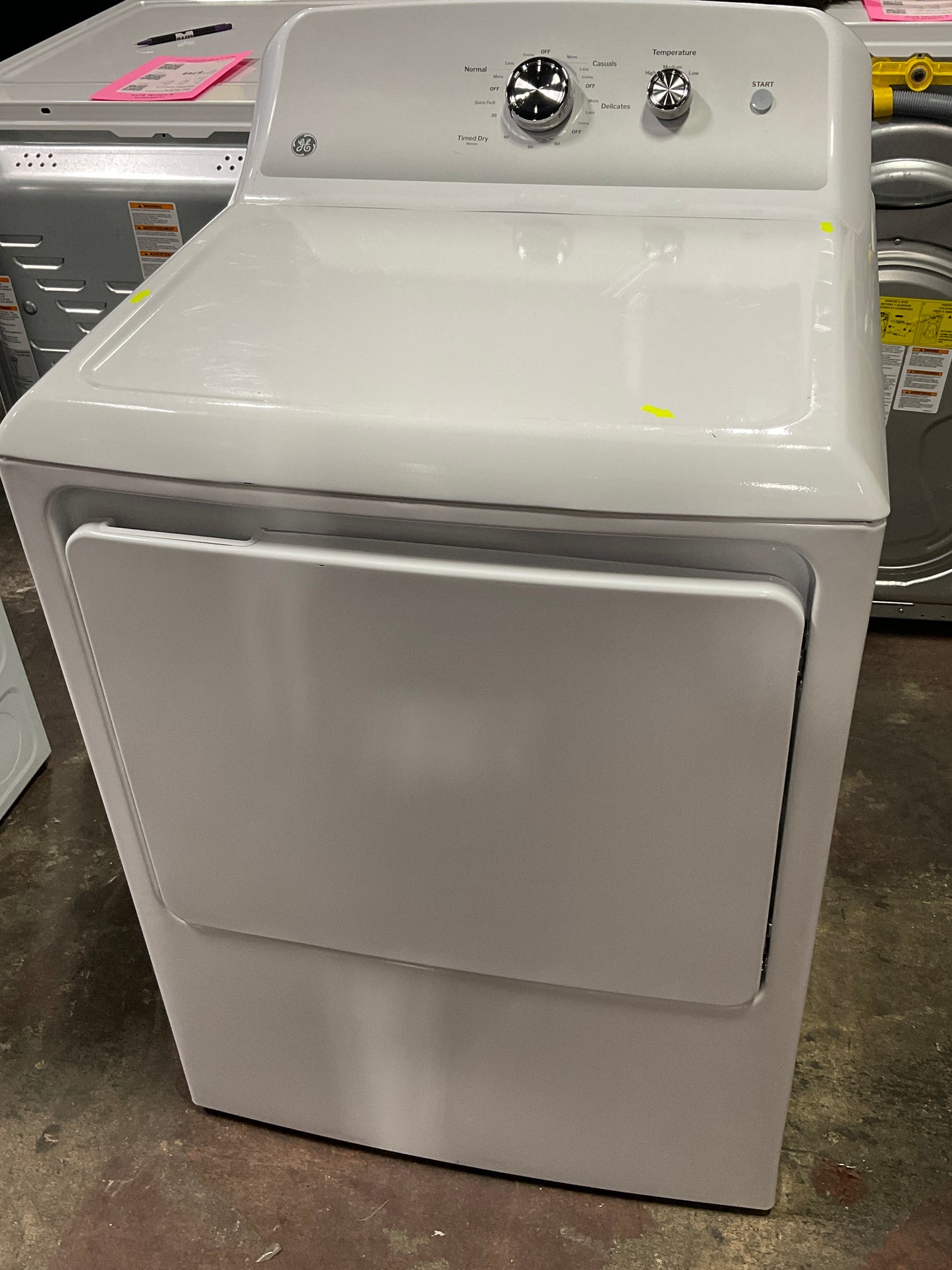 Front view, door closed