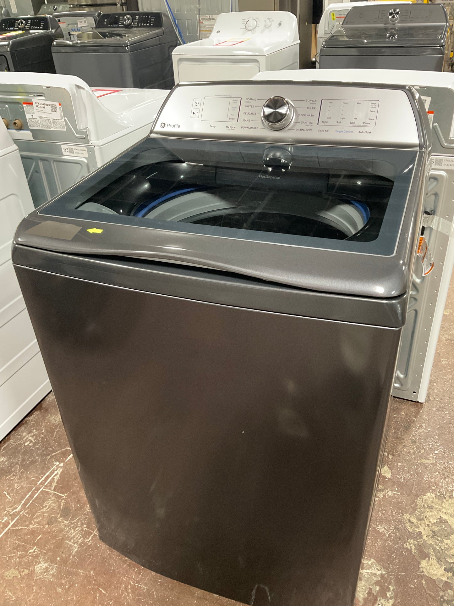 Front view, door closed