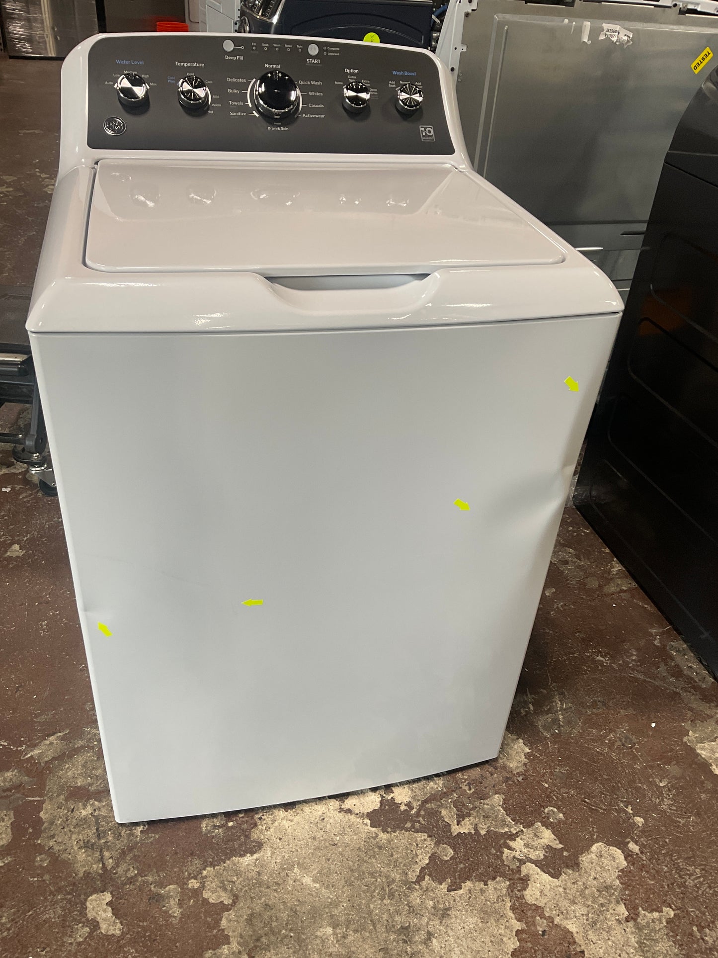 Front view, door closed