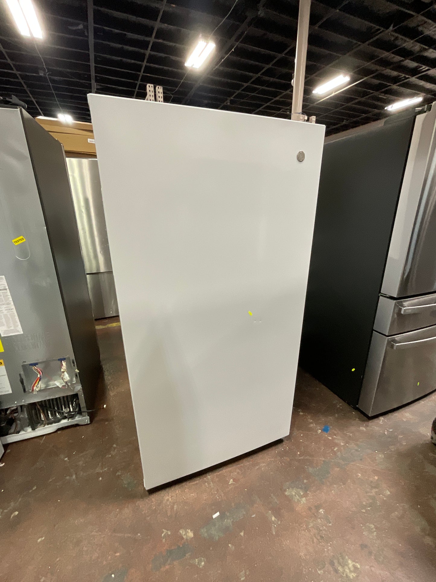 Front view, door closed