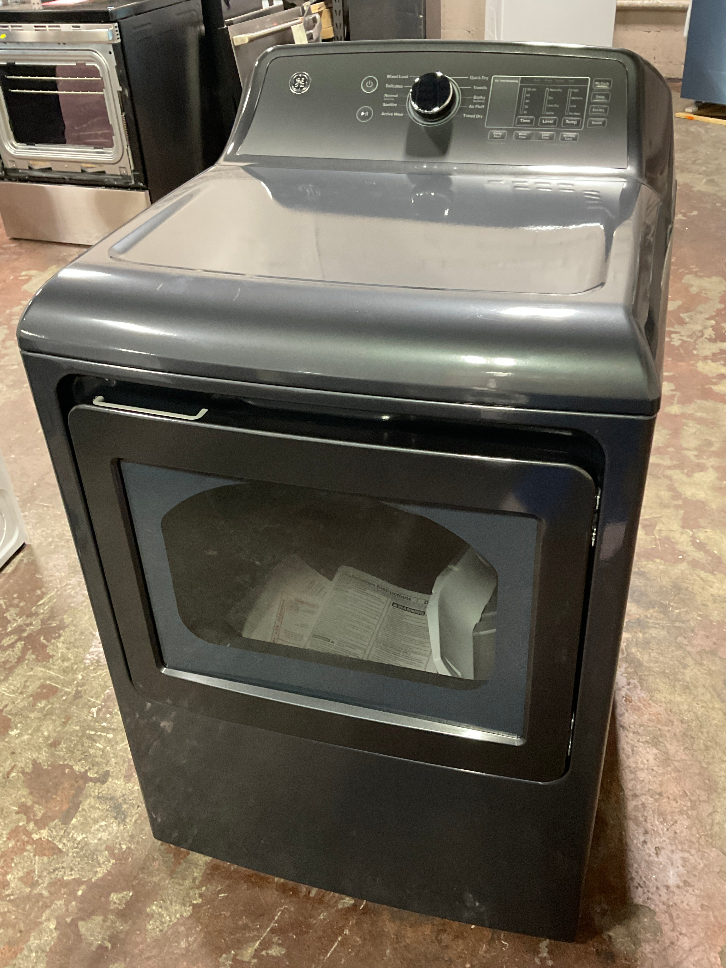 Front view, door closed