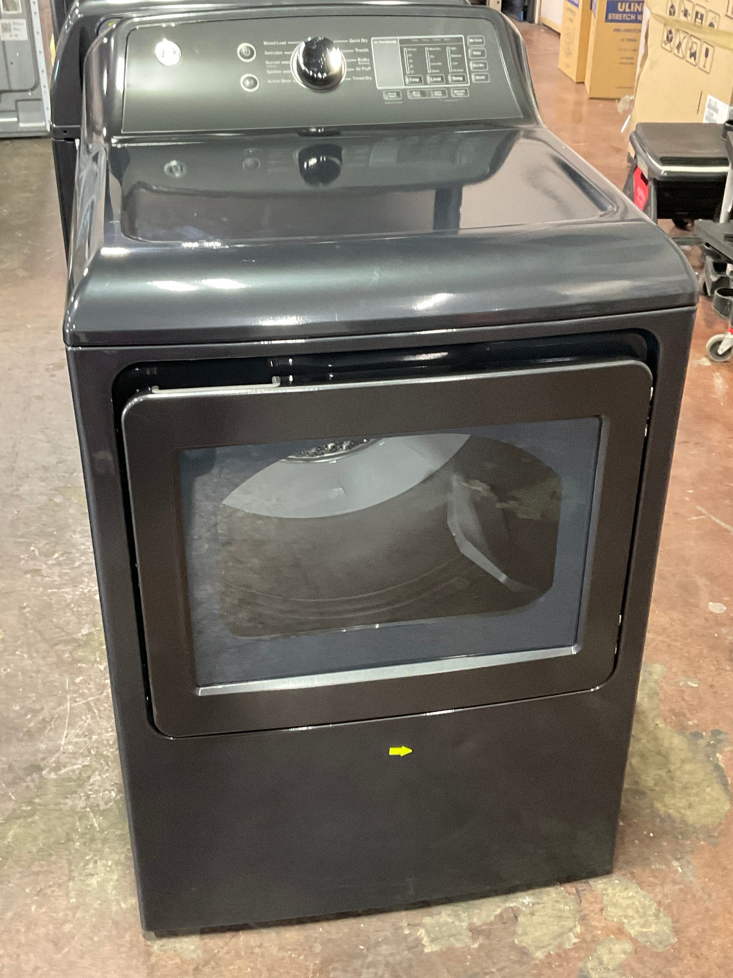 Front view, door closed