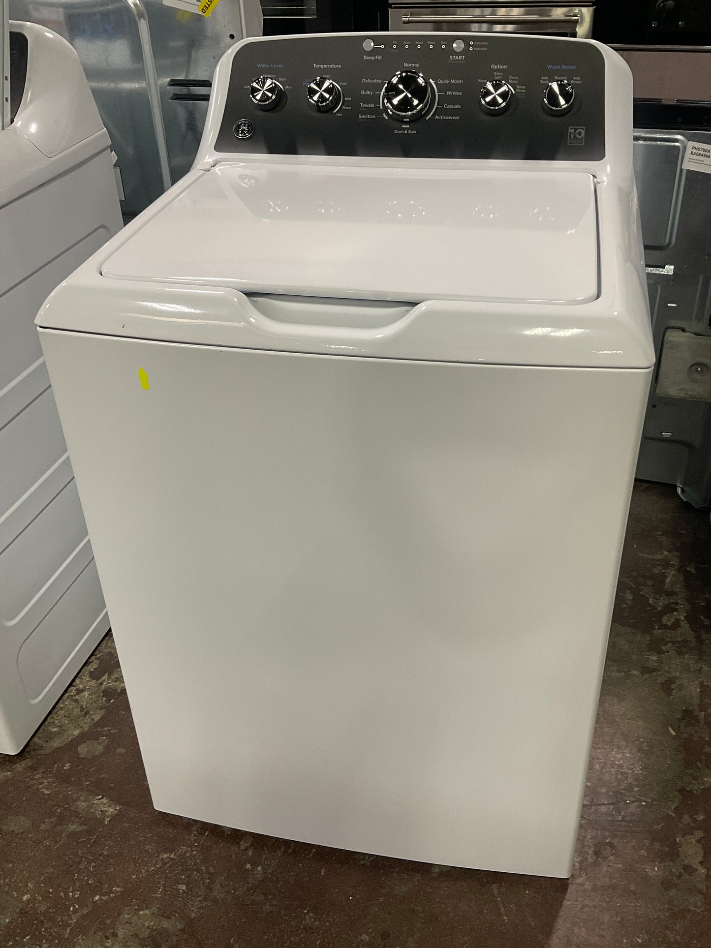 Front view, door closed