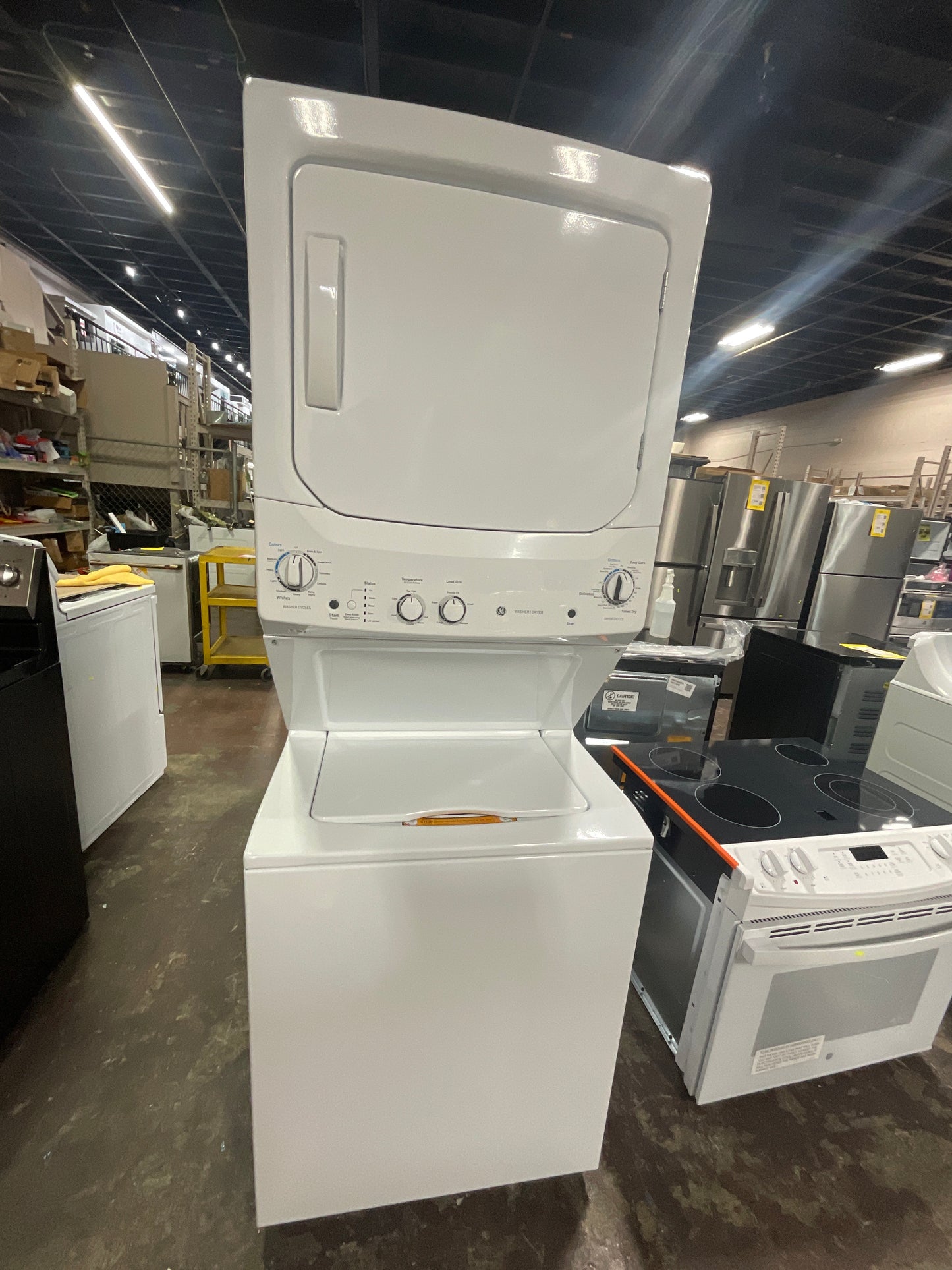 Front view, doors closed