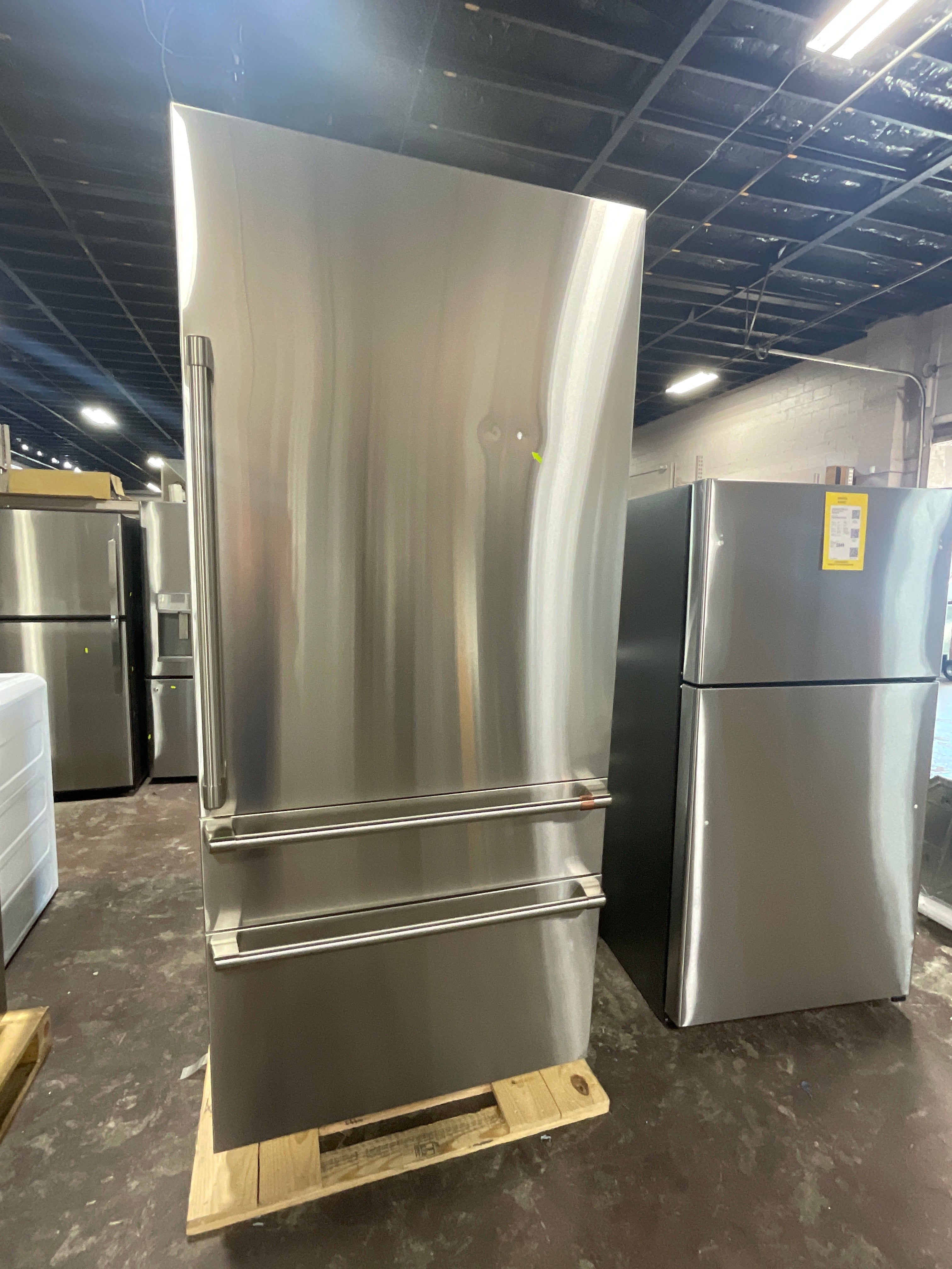 Front view, door closed