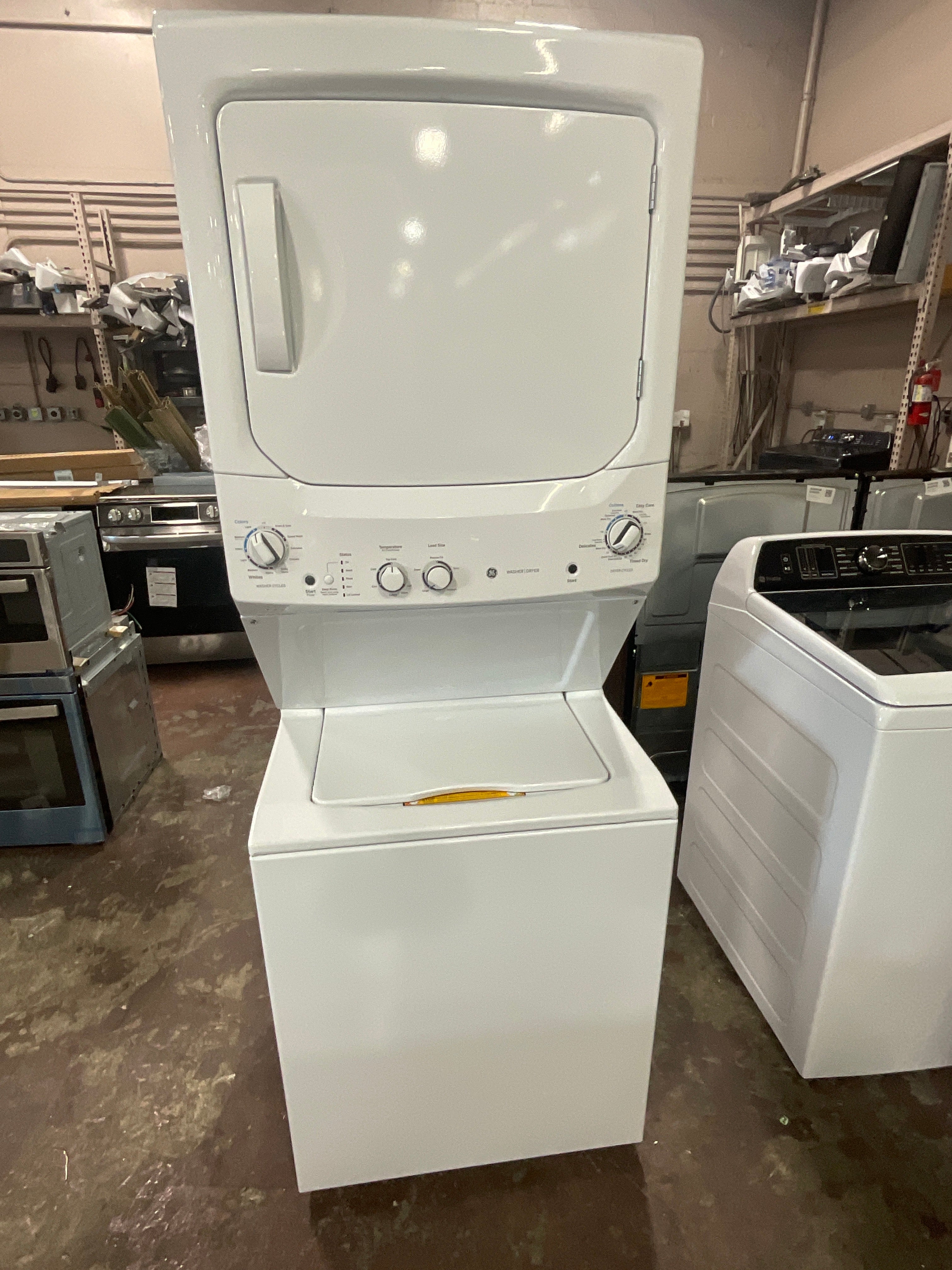 Front view, doors closed