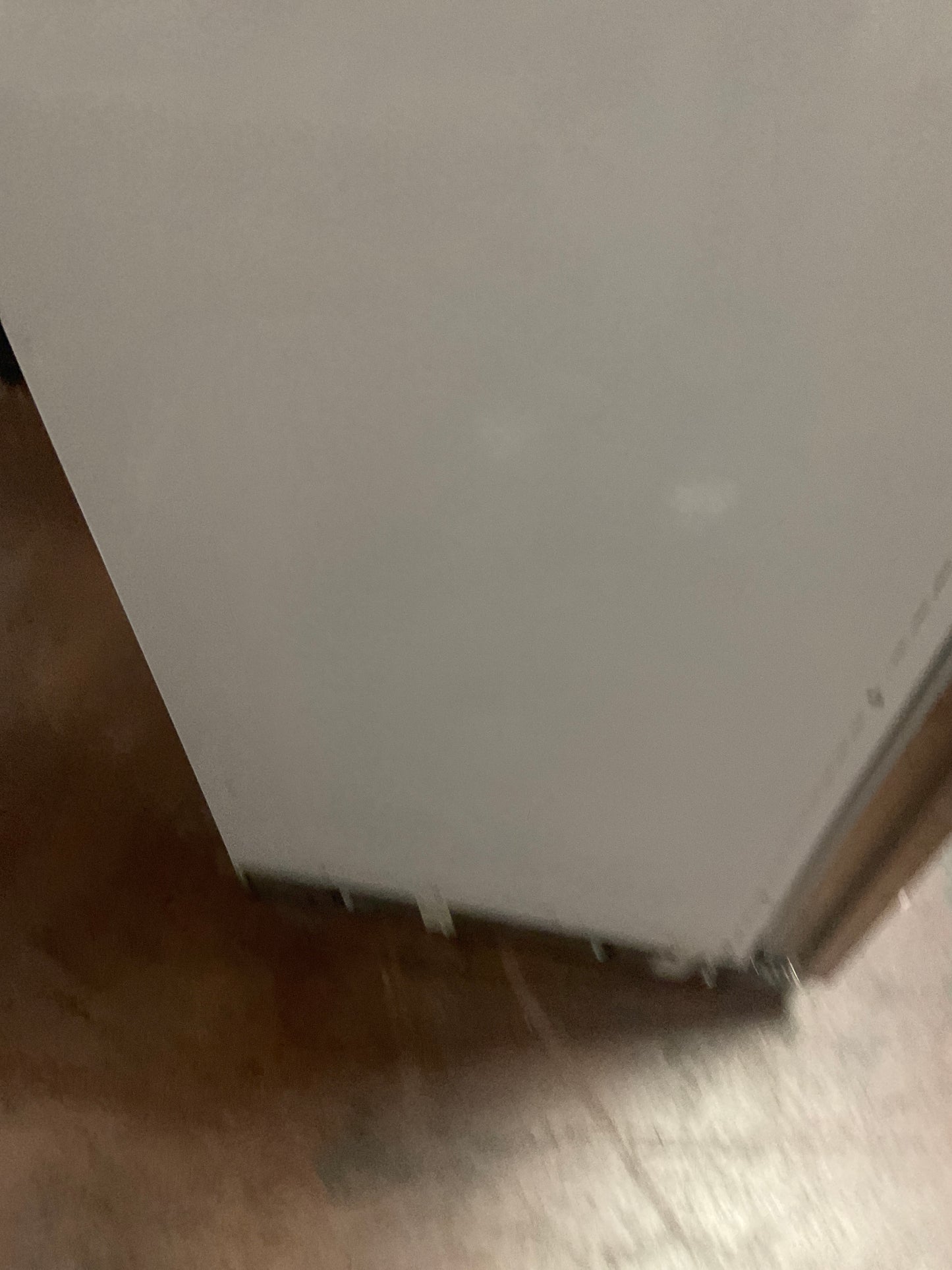 Front view, door closed