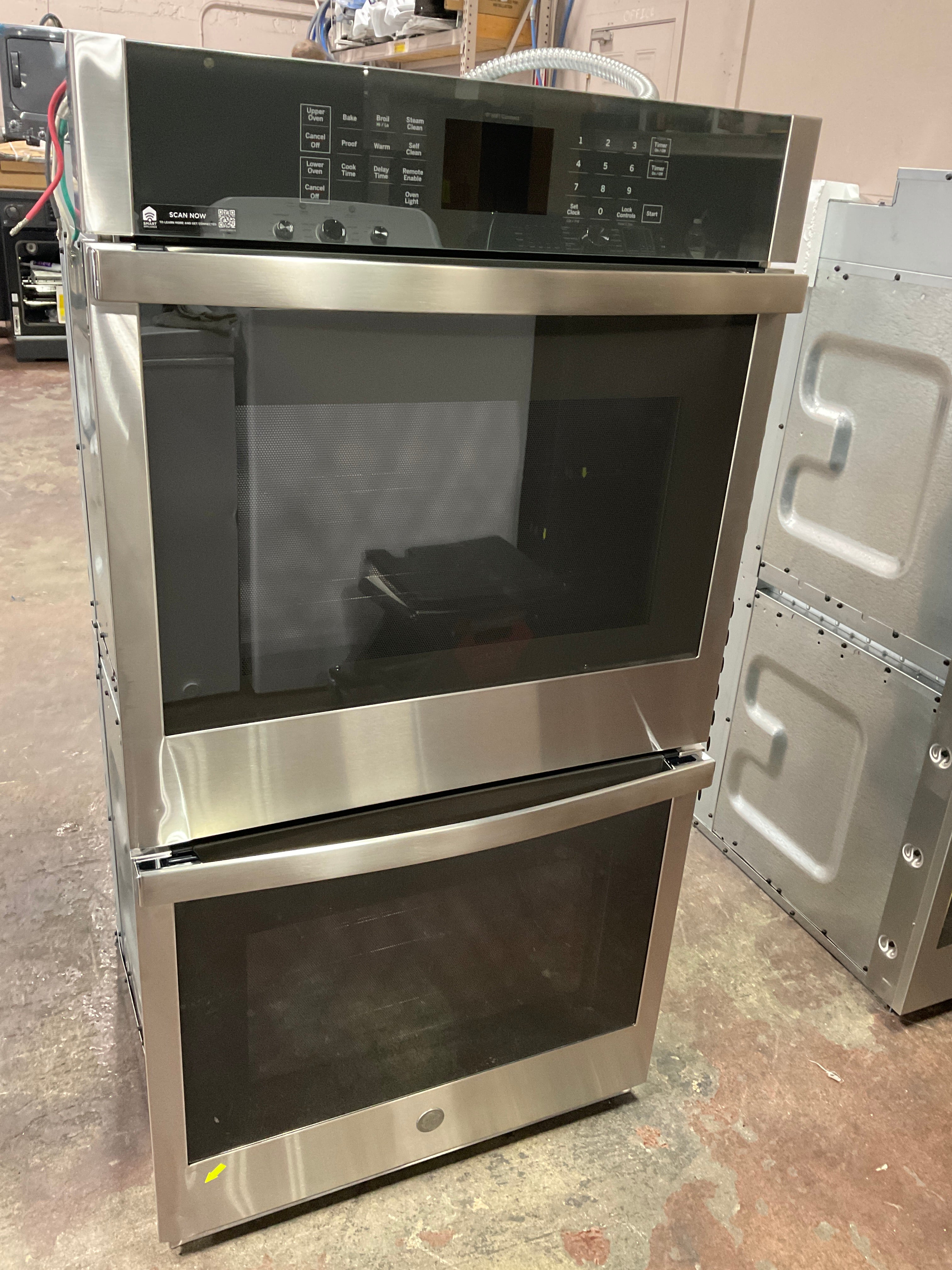 Front view, door closed