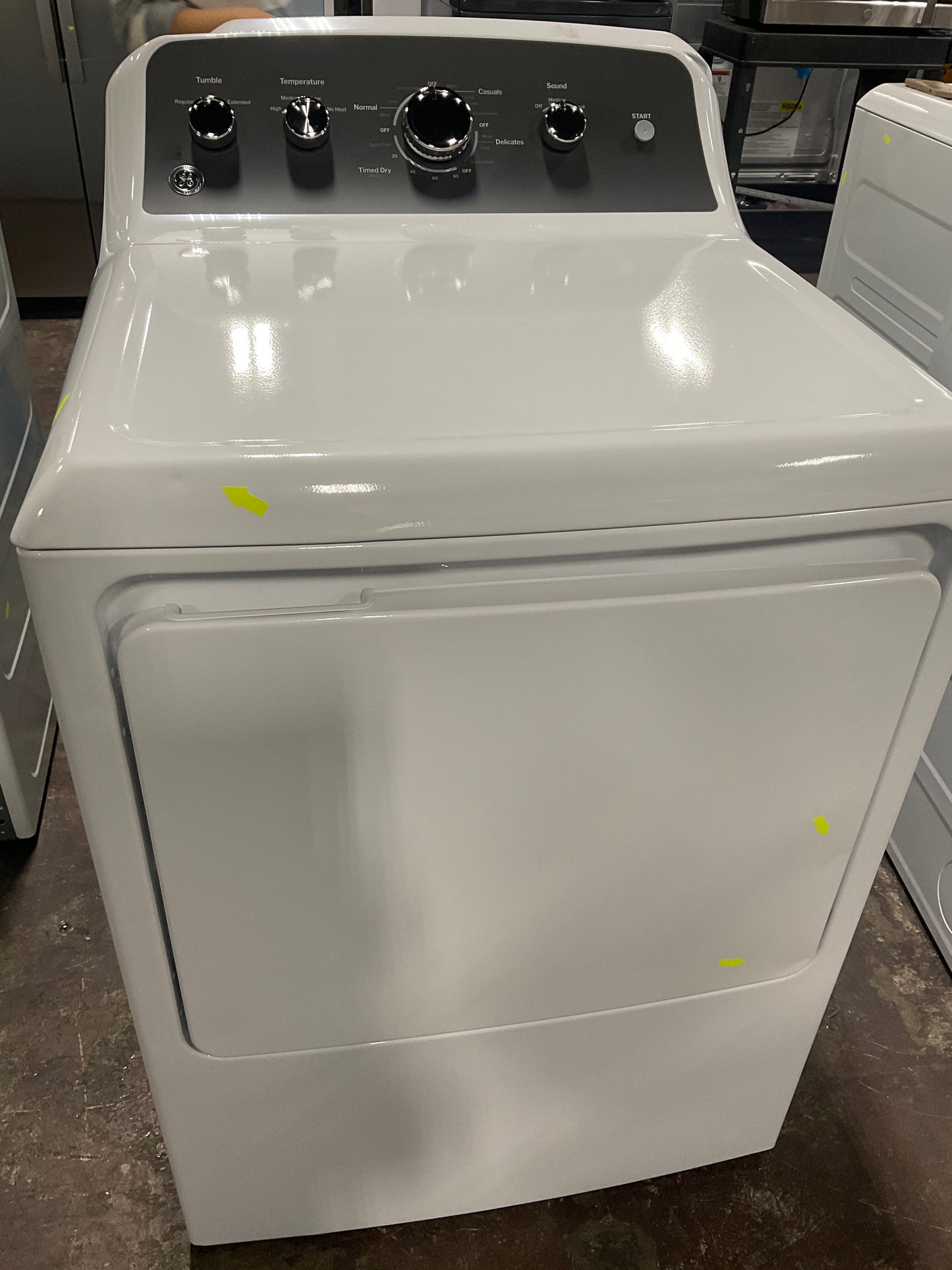 Front view, door closed