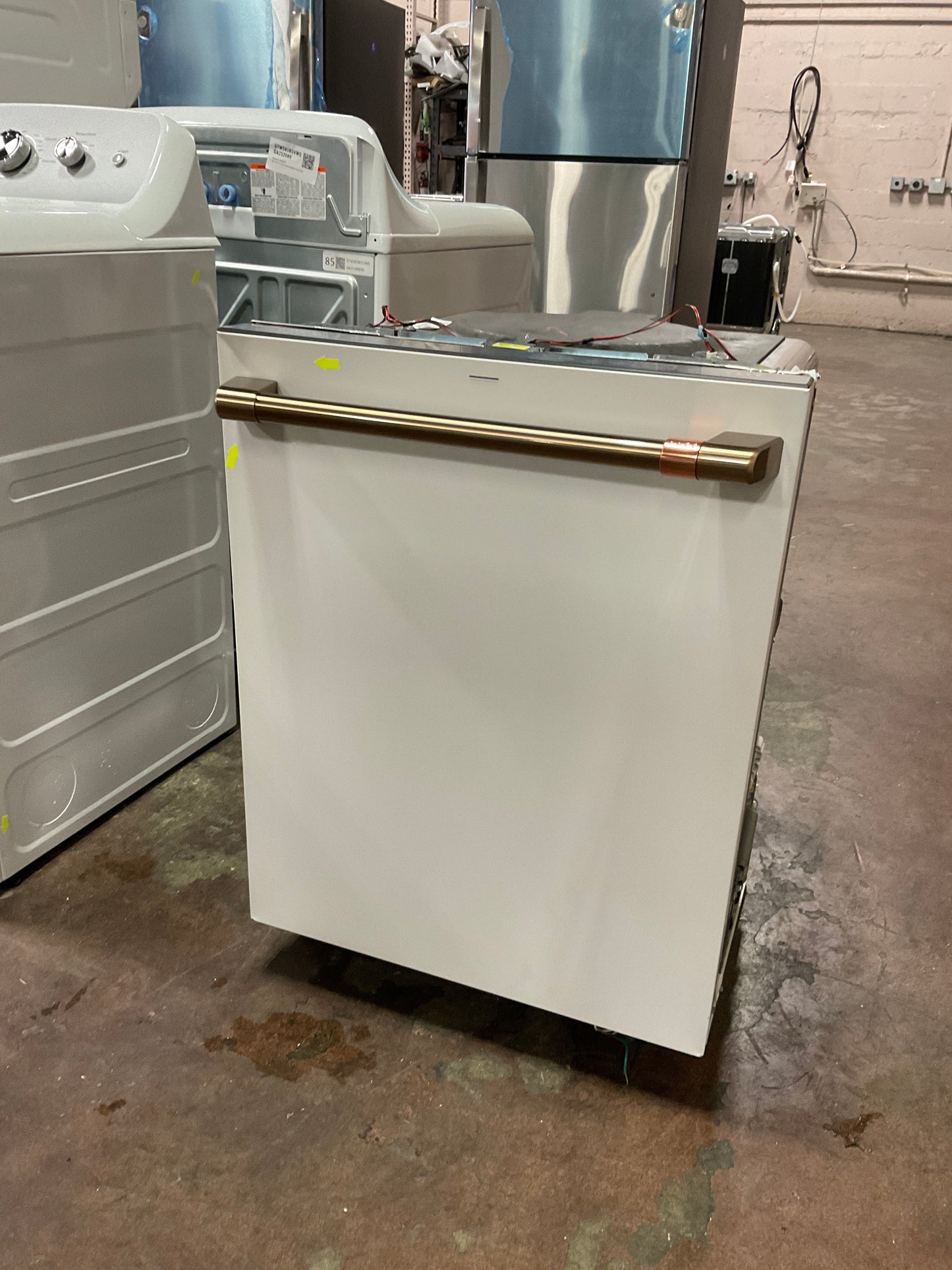 Front view, doors closed