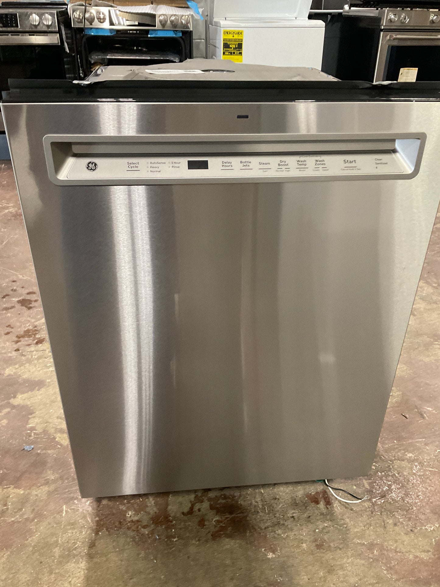 Front view, doors closed