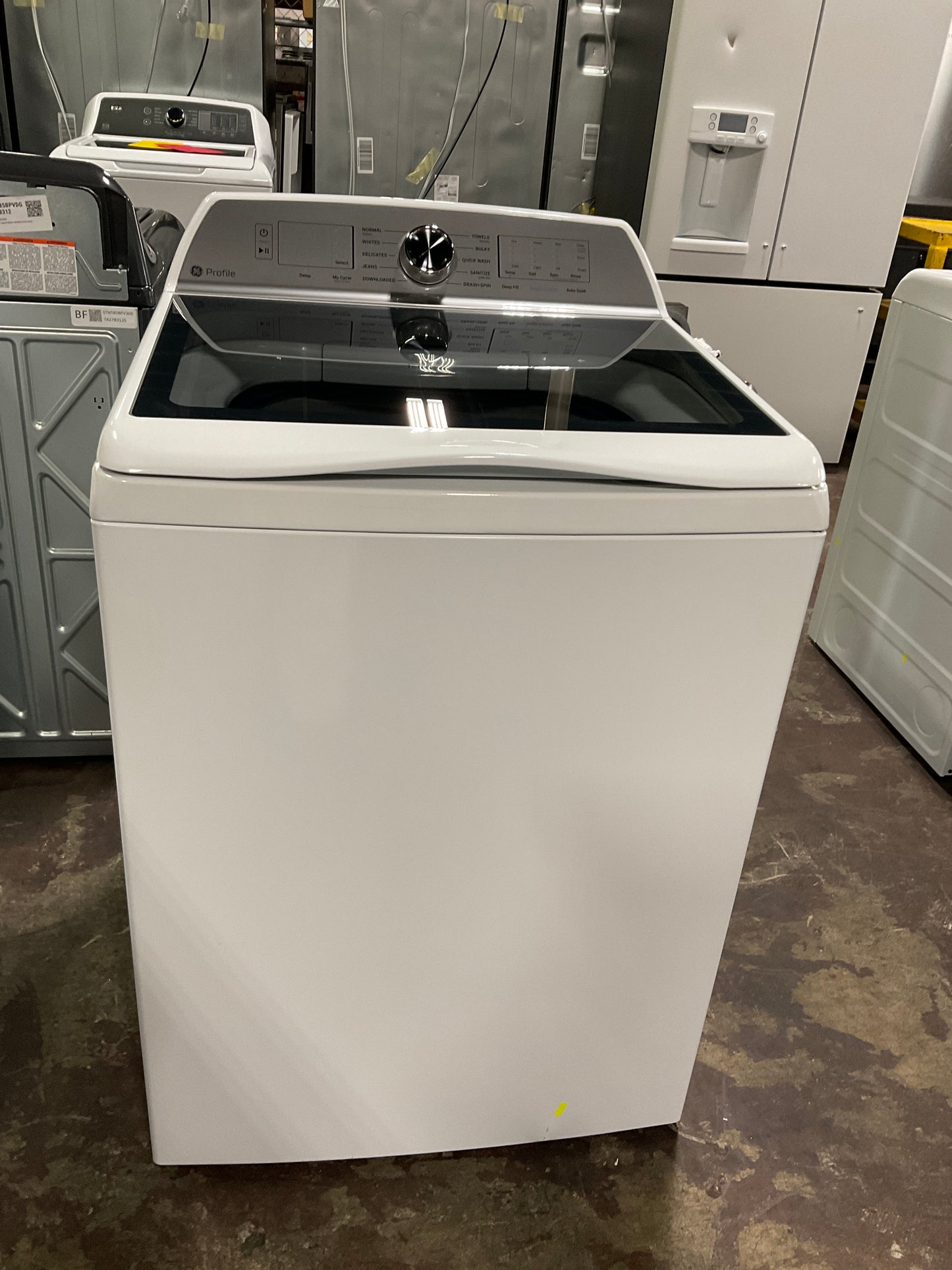 Front view, door closed