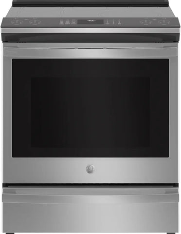 Range of model PHS930YPFS. Image # 9: GE Profile™ 30" Smart Slide-In Fingerprint Resistant Front-Control Induction and Convection Range with No Preheat Air Fry