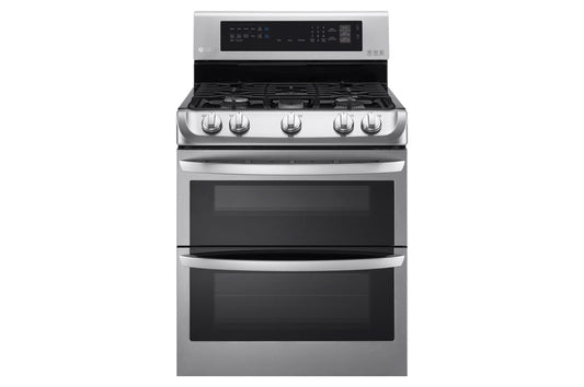 LG 6.9 cu. ft. Gas Double Oven Range with ProBake Convection® and EasyClean® ***