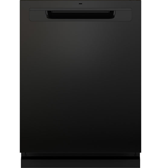 GE® ENERGY STAR® Top Control with Stainless Steel Interior Dishwasher with Sanitize Cycle