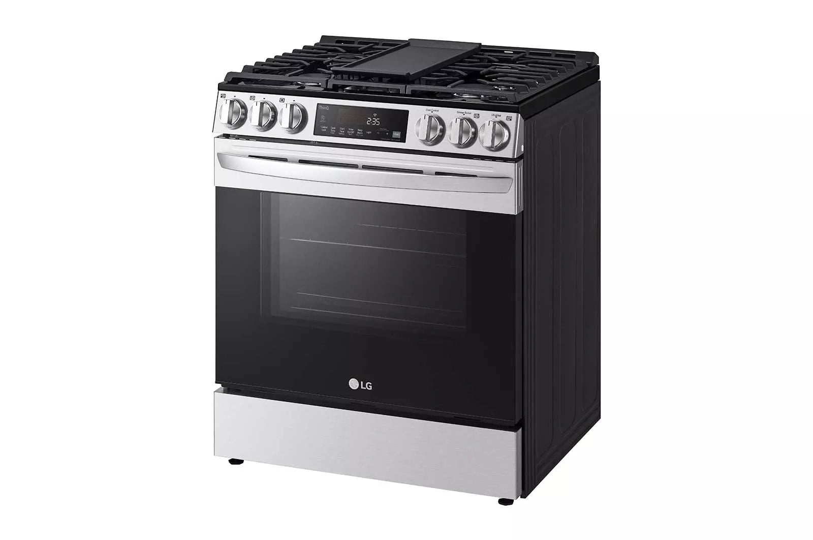 LG Smart Wi-Fi Enabled Fan Convection Gas Range - Thumbnail 3