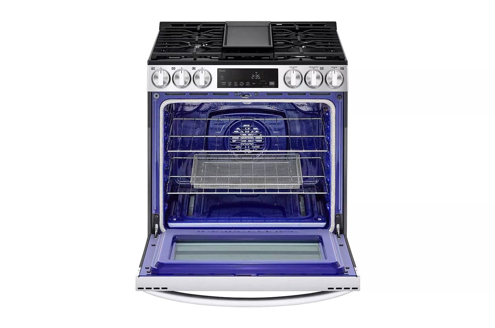 LG Smart Wi-Fi Enabled Fan Convection Gas Range - Thumbnail 2