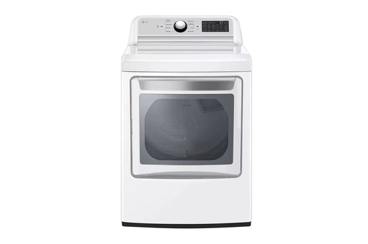 LG -7.3 cu. ft. Ultra Large Capacity Smart wi-fi Enabled Rear Control Electric Dryer with EasyLoad™ Door ***