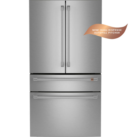 GE Café™ ENERGY STAR® 28.7 Cu. Ft. Smart 4-Door French-Door Refrigerator With Dual-Dispense AutoFill Pitcher