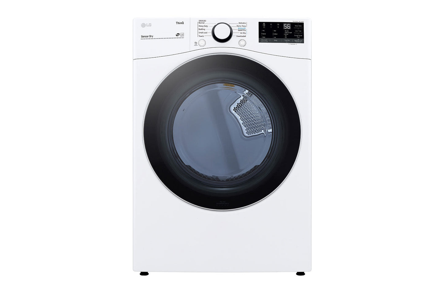 LG 7.4 cu. ft. Ultra Large Capacity Smart wi-fi Enabled Front Load Electric Dryer with Built-In Intelligence