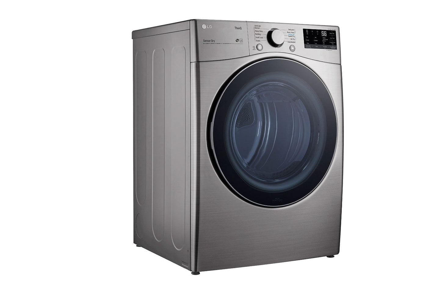 LG 7.4 cu. ft. Ultra Large Capacity Smart wi-fi Enabled Front Load Electric Dryer with Built-In Intelligence