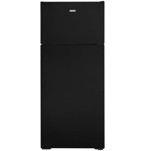 Refrigerator of model HPS18BTNRBB. Image # 1: GE Hotpoint® 17.5 Cu. Ft. Recessed Handle Top-Freezer Refrigerator