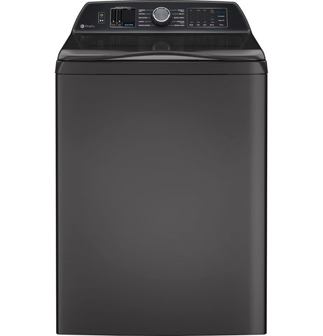 Washer of model PTW700BPTDG. Image # 1: GE Profile™ 5.4  cu. ft. Capacity Washer with Smarter Wash Technology and FlexDispense™