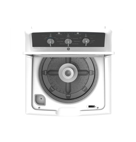 Washer of model GTW525ACPWB. Image # 2: GE® 4.2 cu. ft. Capacity Washer with Stainless Steel Basket