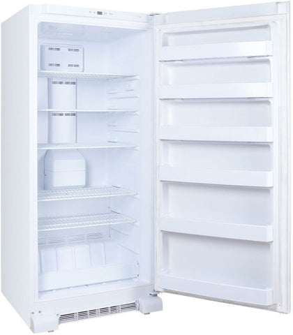 Freezer of model GLF17UWED15. Image # 2: Galanz 16.7-Cu. Ft. Frost Free Upright Freezer, White