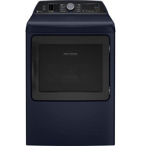 Dryer of model PTD90GBPTRS. Image # 1: GE Profile™ 7.3 cu. ft. Capacity Smart Gas Dryer with Fabric Refresh