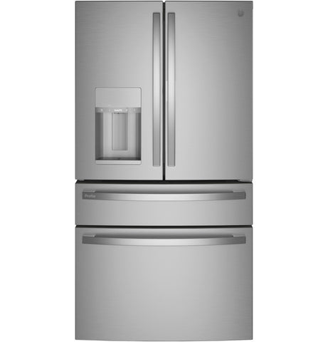 Refrigerator of model PVD28BYNFS. Image # 1: GE Profile™ 27.9 Cu. Ft. Smart Fingerprint Resistant 4-Door French-Door Refrigerator with Door In Door