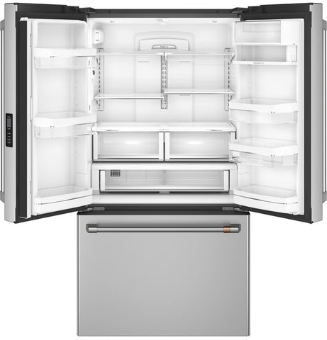Refrigerator of model CWE23SP2MS1. Image # 2: GE Café™ ENERGY STAR® 23.1 Cu. Ft. Smart Counter-Depth French-Door Refrigerator
