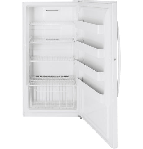 Freezer of model FUF17SMRWW. Image # 2: GE® 17.3 Cu. Ft. Frost-Free Garage Ready Upright Freezer