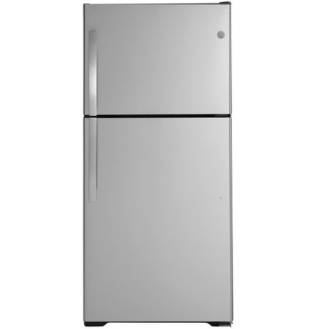 Refrigerator of model GTE19JSNRSS. Image # 7: GE® ENERGY STAR® 19.2 Cu. Ft. Top-Freezer Refrigerator