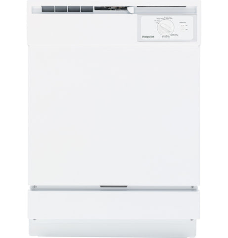 Dishwasher of model HDA2100HWW. Image # 1: GE Hotpoint® Built-In Dishwasher