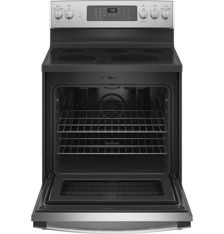Range of model JB735SPSS. Image # 2: GE® 30" Free-Standing Electric Convection Range with No Preheat Air Fry