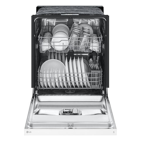 Dishwasher of model LDFC2423W. Image # 3: LG -Front Control Dishwasher with LoDecibel Operation and Dynamic Dry™