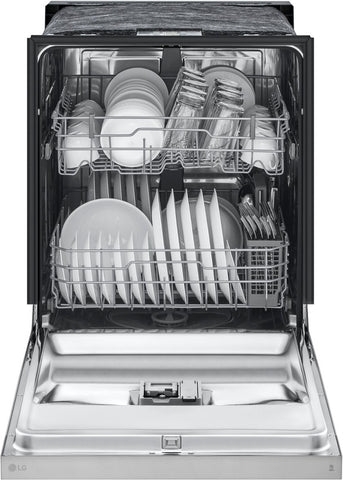 Dishwasher of model LDFC2423V. Image # 3: LG - Front Control Dishwasher with LoDecibel Operation and Dynamic Dry™ ***