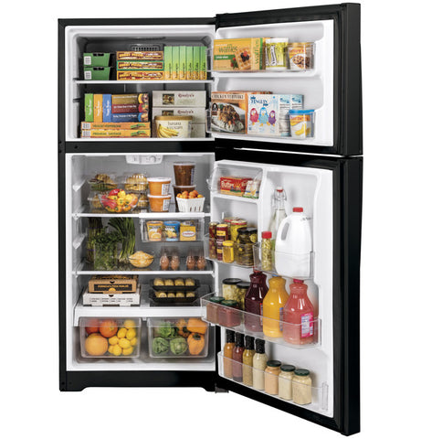 Refrigerator of model GTS22KGNRBB. Image # 8: GE® 21.9 Cu. Ft. Top-Freezer Refrigerator