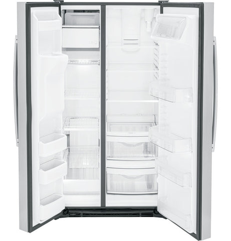 Refrigerator of model GSE25GYPFS. Image # 7: GE® ENERGY STAR® 25.3 Cu. Ft. Side-By-Side Refrigerator
