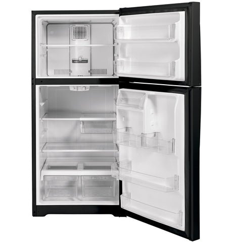 Refrigerator of model GTS19KGNRBB. Image # 2: GE® 19.2 Cu. Ft. Top-Freezer Refrigerator