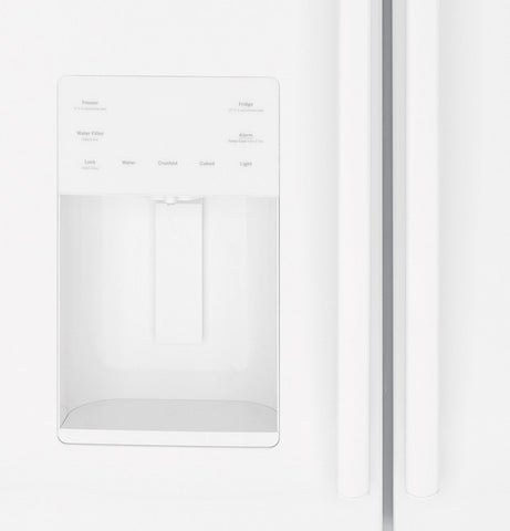 Refrigerator of model GFE26JGMWW. Image # 3: GE® ENERGY STAR® 25.6 Cu. Ft. French-Door Refrigerator