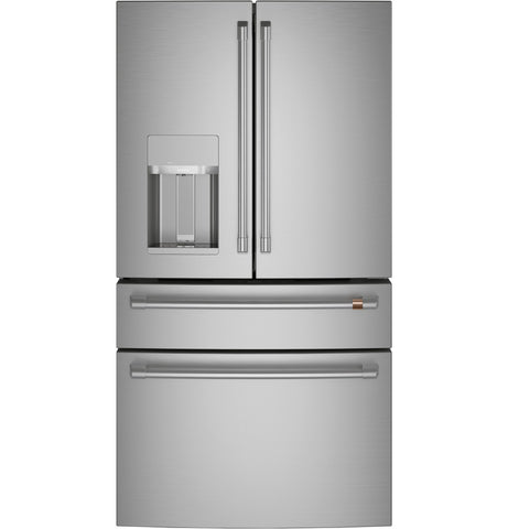 Refrigerator of model CVE28DP2NS1. Image # 1: GE Café™ ENERGY STAR® 27.8 Cu. Ft. Smart 4-Door French-Door Refrigerator