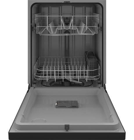 Dishwasher of model GDF450PGRBB. Image # 2: GE® Dishwasher with Front Controls