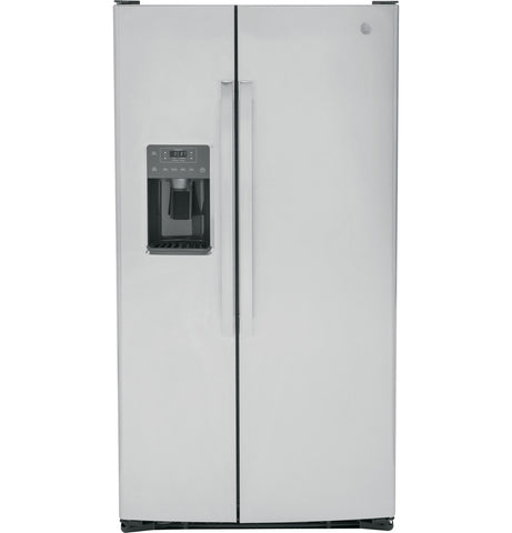 Refrigerator of model GSS25GYPFS. Image # 7: GE® 25.3 Cu. Ft. Side-By-Side Refrigerator