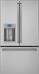 Refrigerator of model CYE22TP2MS1. Image # 1: GE Café™ ENERGY STAR® 22.1 Cu. Ft. Smart Counter-Depth French-Door Refrigerator with Hot Water Dispenser