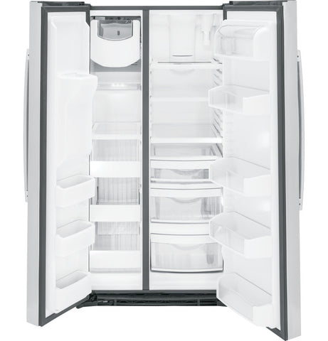Refrigerator of model PSE25KYHFS. Image # 2: GE Profile™ Series ENERGY STAR® 25.3 Cu. Ft. Side-by-Side Refrigerator